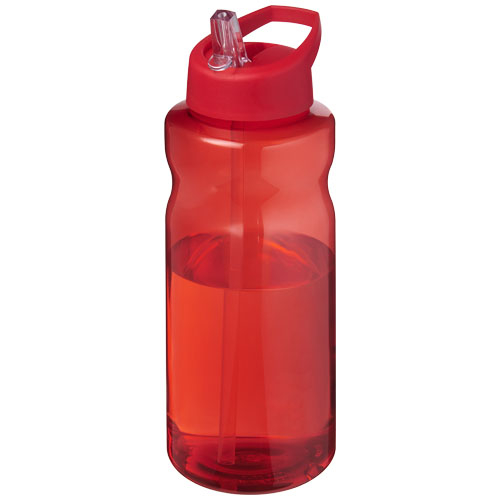 Gourde sport personnalisée 1L Ocean Plastic H2O Active® Rouge / Rouge
